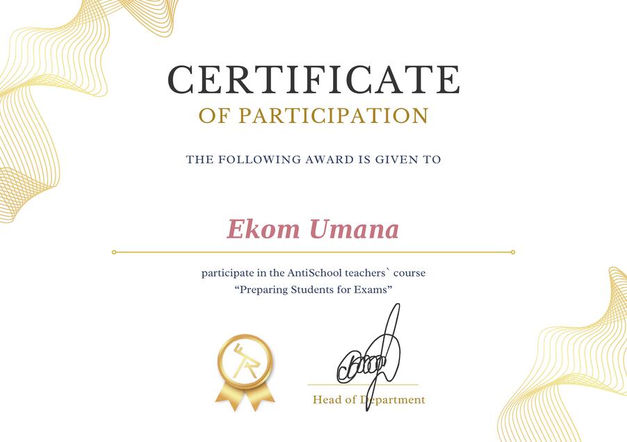 Сертифікат Ekom Umana
